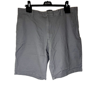 Dockers Grey Flat Front Men's Shorts Size 36
